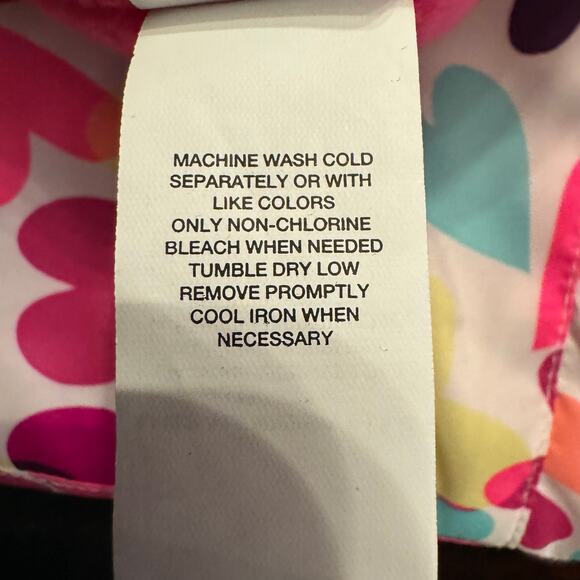 The Children’s Place Snowsuit Overalls Hearts Fleece Lined Toddler Size 18-24 Mo - Picture 8 of 11